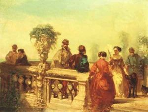 La Terasse elegant company on a terrace