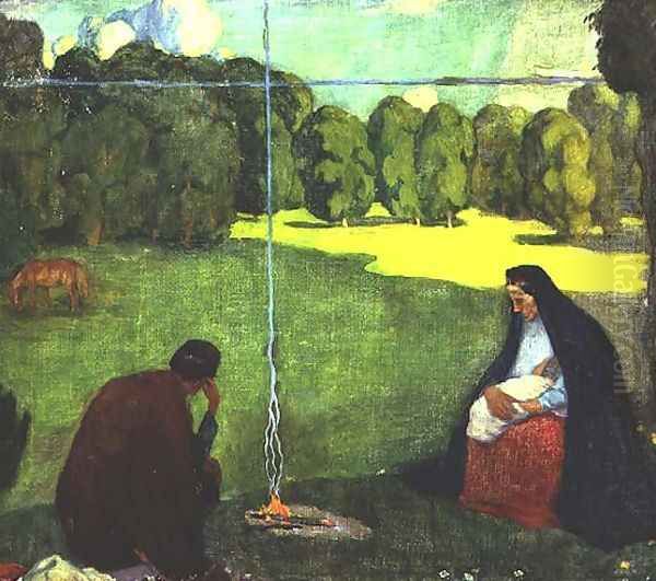 Rest During the Journey, c.1905 - view 1
