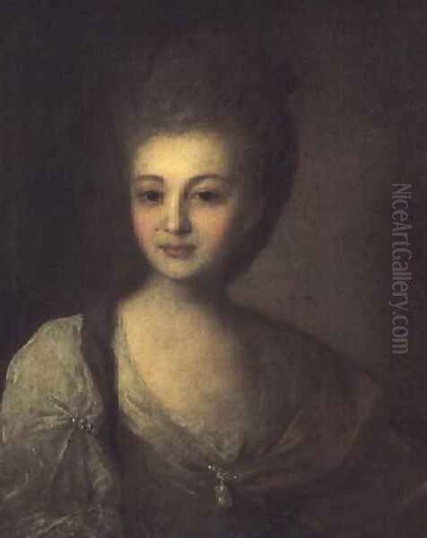 Portrait of Aleksandra P. Struyskaya 1754-1840 1772 - view 1