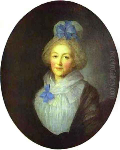 Portrait Of Princess A A Dolgorukaya Nee Bredikhina 1790s - view 1