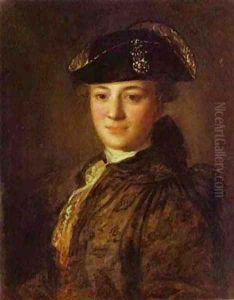 Portrait Of An Unknown Man In A Cocked Hat 1770s