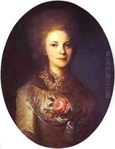 Portrait Of V N Surovtseva 1780s