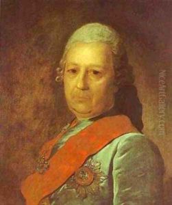 Portrait Of A M Obreskov 1777