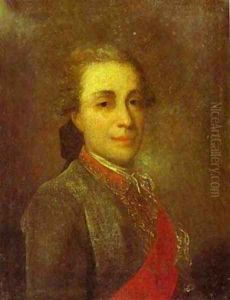 Portrait Of An Unknown Man In A Green Caftan 1770s