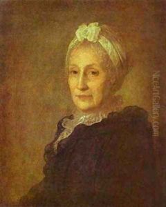 Portrait Of Anna Yuryevna Kvashnina Samarina 1770s