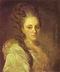 Portrait Of V A Obreskova 1777