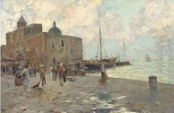 Waiting for the catch, Naples - view 1