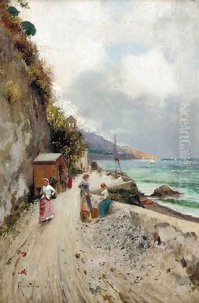 The coast road to Sorrento - view 1