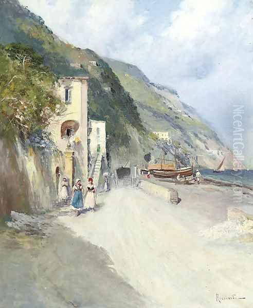 A fishing village on the Amalfi coast - view 1