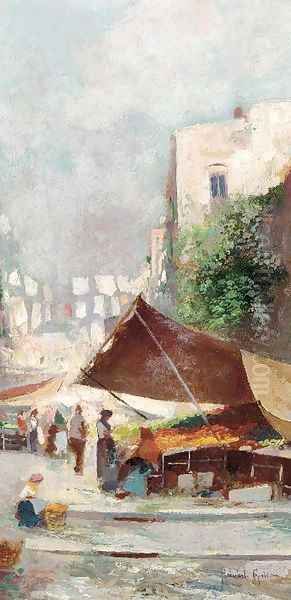 Market day, Naples - view 1