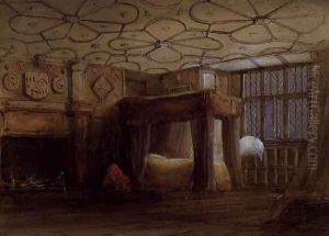 Jacobean Interior, 1845 by Thomas Charles Leeson Rowbotham