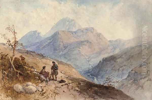 Ghillies on the hill - view 1