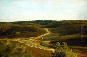 The Moorland near Ehestorf, 1868 by Valentin Ruths