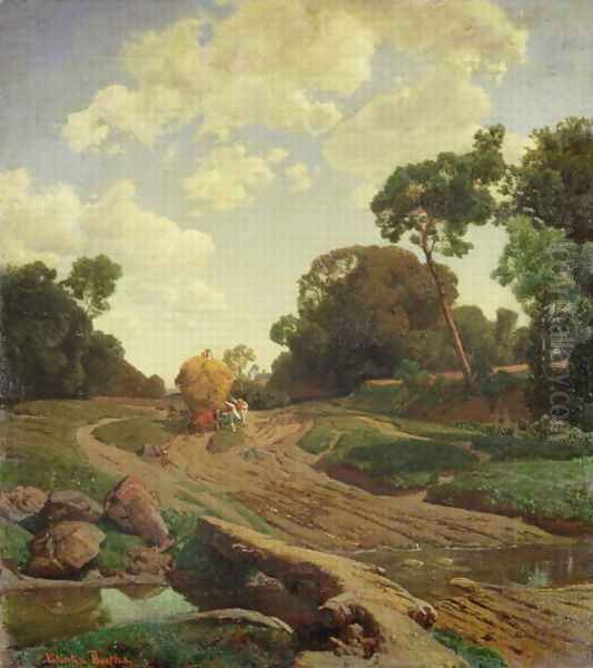 Landscape with Haywagon, c.1858 - view 1