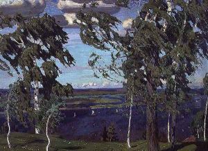 Green Sensation, 1904 by Arkadij Aleksandrovic Rylov