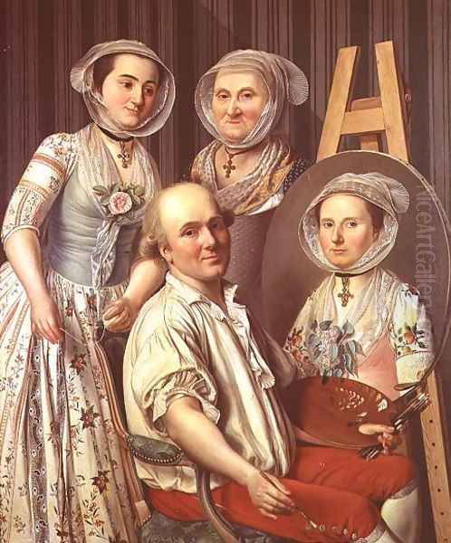 The Artist and His Family - view 1