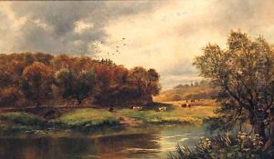 On the Derbyshire Wye, near Haddon Hall