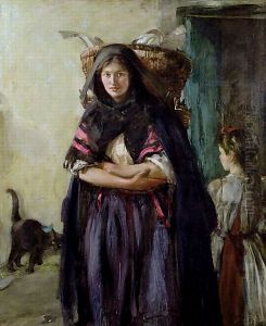 A Newhaven Fishwife by Alexander Ignatius Roche