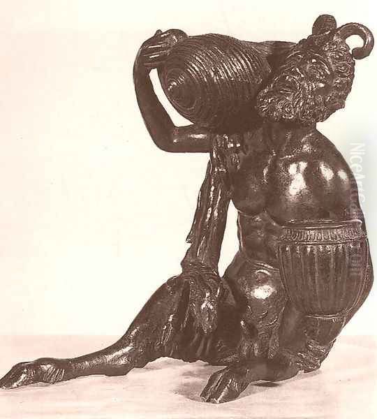 Satyr with an Amphora and Shell - view 1