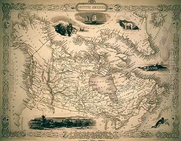 Map of British America - view 1