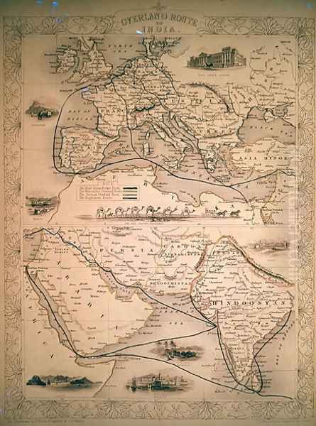 Overland Route to India - view 1