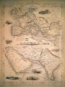 Overland Route to India by John Rapkin