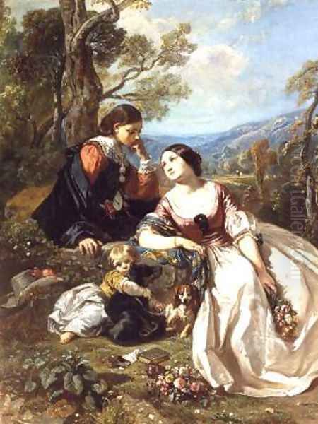 A Sentimental Conversation, 1843 - view 1