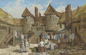 Wash day by Samuel A. Rayner