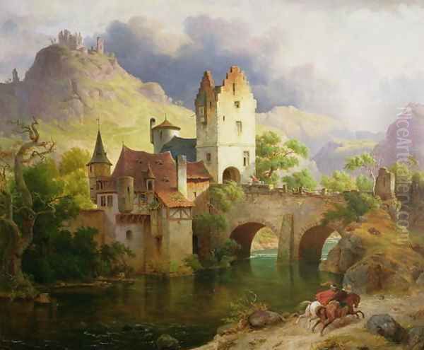 Horsemen Returning, c.1851 - view 1