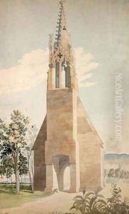 The Gothic Chapel near Witzenhausen by Ludwig Sigismund Ruhl