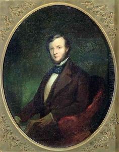Robert Browning 1812-89 1853 by Thomas Buchanan Read
