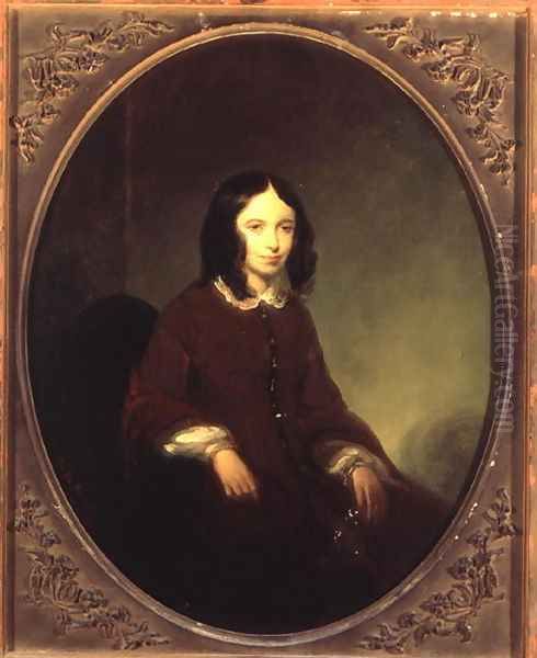Mrs Robert Browning Elizabeth Barrett 1806-61 1853 - view 1