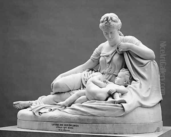 Latona and Her Children, Apollo and Diana - view 1