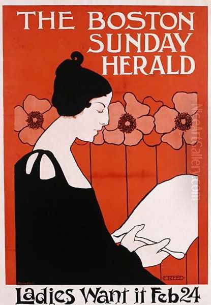 Ladies Want It Feb 24, advertisement for The Boston Herald, c.1899 - view 1