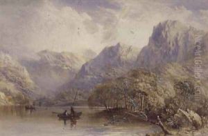 Thirlmere Lake District by Thomas Leeson the Elder Rowbotham