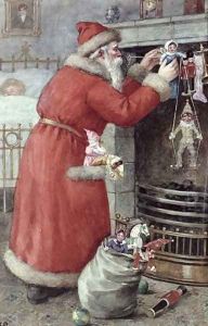 Father Christmas by Karl Roger