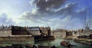 The Eastern Tip of Ile Saint-Louis by Nicolas Raguenet