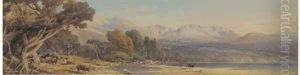 Loch Morlich, Cairngorm by Thomas Miles Richardson