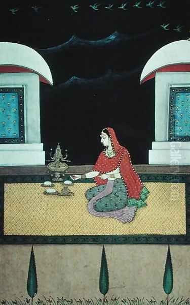 Woman Seated on a Rug, 1750 - view 1