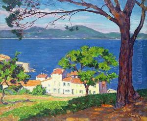 The Gulf of St. Tropez, 1935 by Andre Roberty