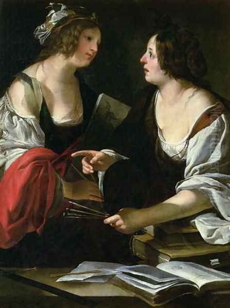 Allegory of Painting and Architecture, c.1620 - view 1