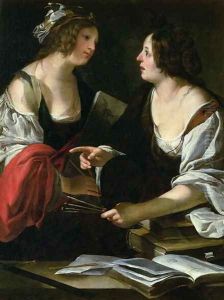 Allegory of Painting and Architecture, c.1620 Allegory of Painting and Architecture, c.1620
