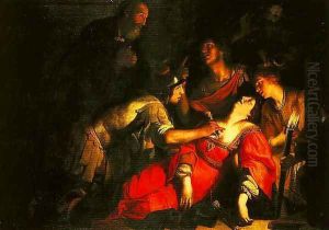 The Death of Lucretia by Francesco Rustici