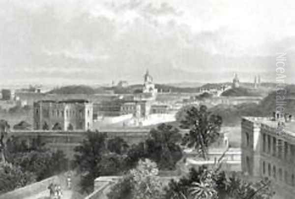 Lucknow, engraved by E.P Brandard, c.1860 - view 1
