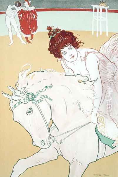 Circus Rider, from LEstampe Moderne, published Paris 1897-99 - view 1