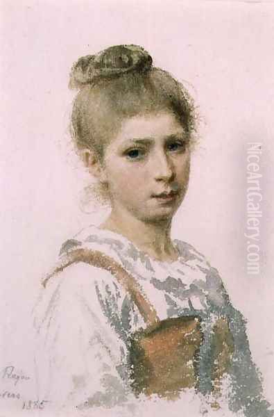 Portrait of a Young Girl, 1885 - view 1