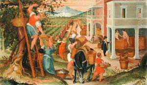 October by Cristoforo Rustici