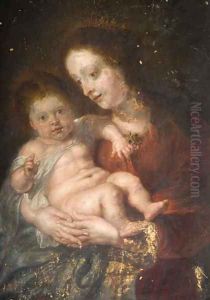 Virgin and Child, c.1577-1640 by (studio of) Rubens, Peter Paul