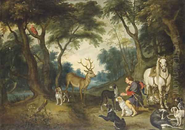 The Vision of Saint Hubert - view 1