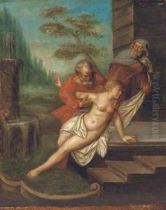 Susannah and the elders by (studio of) Rubens, Peter Paul